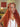 Noble Pre-looped Dark Orange #350 Crochet Boho Box Braids With Human Hair Curls