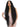 Noble 41 Inch Super Long Bohemian Wavy Synthetic Wig Natural Black Lace Wigs