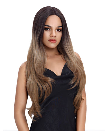NOBLE Cida Synthetic Lace Front Straight Wig (Middle Part) | 31 Inch |TAT4-613F-R27 - Noblehair