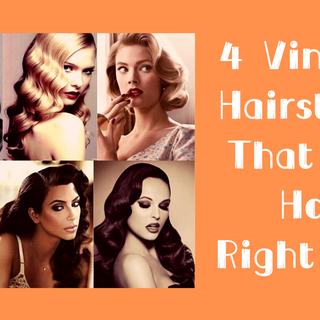 4 Vintage Hairstyles That Are Hot Right Now