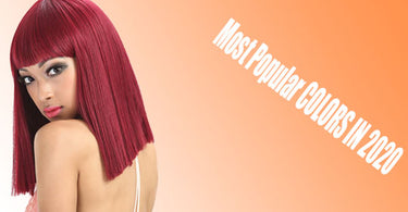The Most Popular Colors Of Lace Front  Wigs In 2020