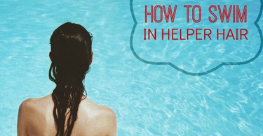 can you swim with a wig