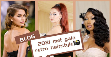 2021 met gala retro hairstyle