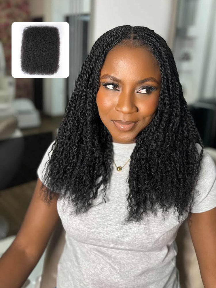Noble KinkyBraid Pro Natural Black Synthetic Kinky Twist Braids Hair Extension