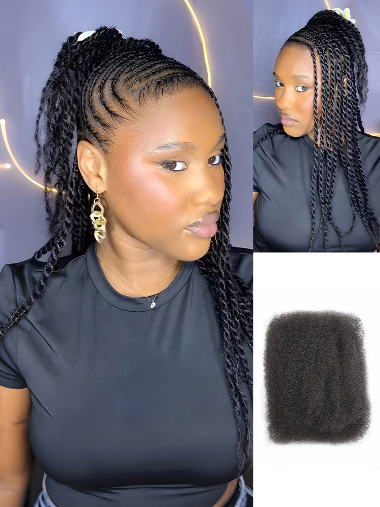Noble KinkyBraid Pro Raven #2 Color Synthetic Kinky Twist Braids Hair Extension