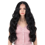NOBLE Easy 360 Synthetic Lace Front Wigs | 13*6 Lace Frontal Wigs | 28 Inch Long Wavy Wig | MYSTER - Noblehair