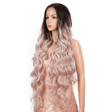 NOBLE Easy 360 Synthetic Wigs | 13*6 Lace Frontal Long Body Wavy Wig | 36 Inch AMALFI - Noblehair