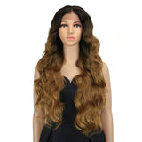 NOBLE Easy 360 Synthetic Lace Front Wigs | 13*6 Lace Frontal Wigs | 28 Inch Long Wavy Wig | MYSTER - Noblehair