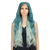 NOBLE Easy 360 Synthetic Lace Front Wigs | 13*6 Lace Frontal Wigs | 28 Inch Long Wavy Wig | MYSTER - Noblehair
