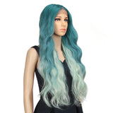 NOBLE Easy 360 Synthetic Lace Front Wigs | 13*6 Lace Frontal Wigs | 28 Inch Long Wavy Wig | MYSTER - Noblehair