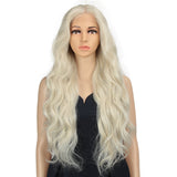 NOBLE Easy 360 Synthetic Lace Front Wigs | 13*6 Lace Frontal Wigs | 28 Inch Long Wavy Wig | MYSTER - Noblehair