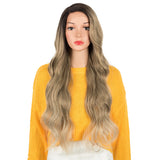 NOBLE Synthetic Lace Front Wig|29 Inch Body Wavy Lace Front Side Part Wig 4 Colors Available | Arika - Noblehair