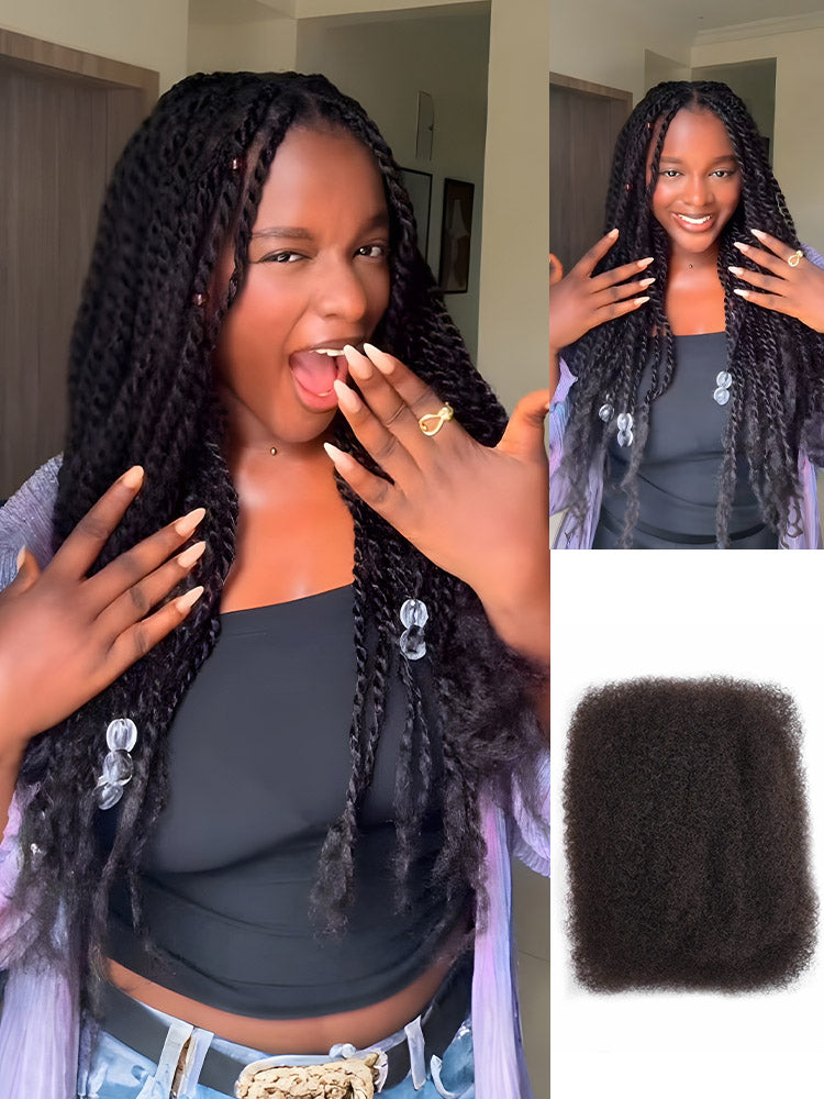 Noble KinkyBraid Pro Raven #2 Color Synthetic Kinky Twist Braids Hair ...