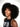 Noble 14 Inch Bouncy Afro Kinky Curly Wig Blonde Color Synthetic Wigs