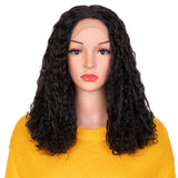 NOBLE Synthetic Lace Front Bob Wigs | 16 Inch Super Soft Bio Hair Wig | Deep Curly Wavy Wigs | HERA - Noblehair