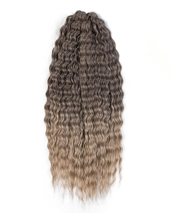 Noble 24Inch Water Wave T4/22 Twist Crochet Braid Hair Extension| 1 Pack