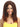 Noble 22 Inch Over Shoulder Dreadlocks Wig Ombre Color Synthetic Wig