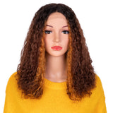 NOBLE Synthetic Lace Front Bob Wigs | 16 Inch Super Soft Bio Hair Wig | Deep Curly Wavy Wigs | HERA - Noblehair