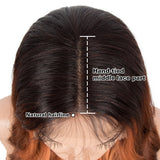 30 Inch Long Wavy Lace Front Middle Lace Part Wig linen Color Available | Reyna