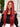 Noble Red Color 38 inch Super Long Straight 13×6×1 T Part Wig Synthetic Wig