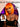 NOBLE Orange Short Bob Wig|12 Inches Straight Synthetic Wig with Bangs| Colorful Cosplay Wig for Women