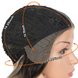 30 Inch Long Wavy Lace Front Middle Lace Part Wig linen Color Available | Reyna