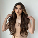 Gorgeous Long Wavy Butterfly Haircut Wigs - Synthetic Fiber Hair