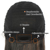 NOBLE Synthetic 4*4 Lace Front Wigs | 14 Inch Over Shoulder Bob Wig | 4 Colorful Wigs | BUNNY - Noblehair