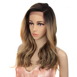 NOBLE Synthetic Lace Front Wig | 19 Inch Side Lace Part Wavy Wigs | F Helens - Noblehair