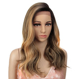 NOBLE Synthetic Lace Front Wig | 19 Inch Side Lace Part Wavy Wigs | F Helens - Noblehair
