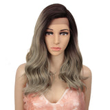 NOBLE Synthetic Lace Front Wig | 19 Inch Side Lace Part Wavy Wigs | F Helens - Noblehair