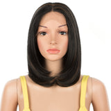 NOBLE Synthetic 4*4 Lace Front Wigs | 14 Inch Over Shoulder Bob Wig | 4 Colorful Wigs | BUNNY - Noblehair