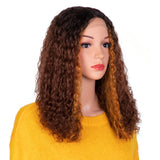 NOBLE Synthetic Lace Front Bob Wigs | 16 Inch Super Soft Bio Hair Wig | Deep Curly Wavy Wigs | HERA - Noblehair