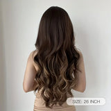 Gorgeous Long Wavy Butterfly Haircut Wigs - Synthetic Fiber Hair