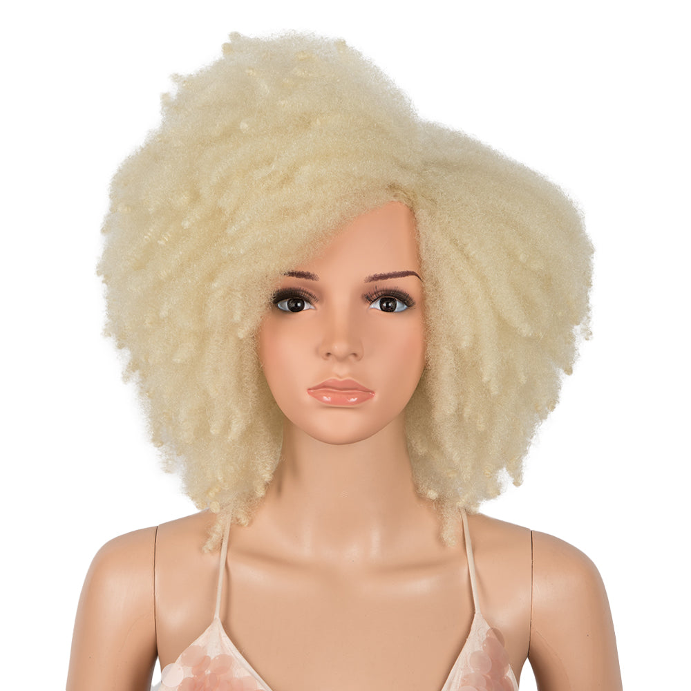 Clearance Sale 9.5 Inch Short Afro Braided Dreadlocks Wig