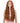 13*6 Synthetic Lace Frontal 28 Inch ginger red Loose Wave Wig