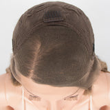NOBLE Easy 360 Synthetic HD Lace Frontal Wig | 28 Inch Long  Wavy Ombre Blonde Wig | Queen
