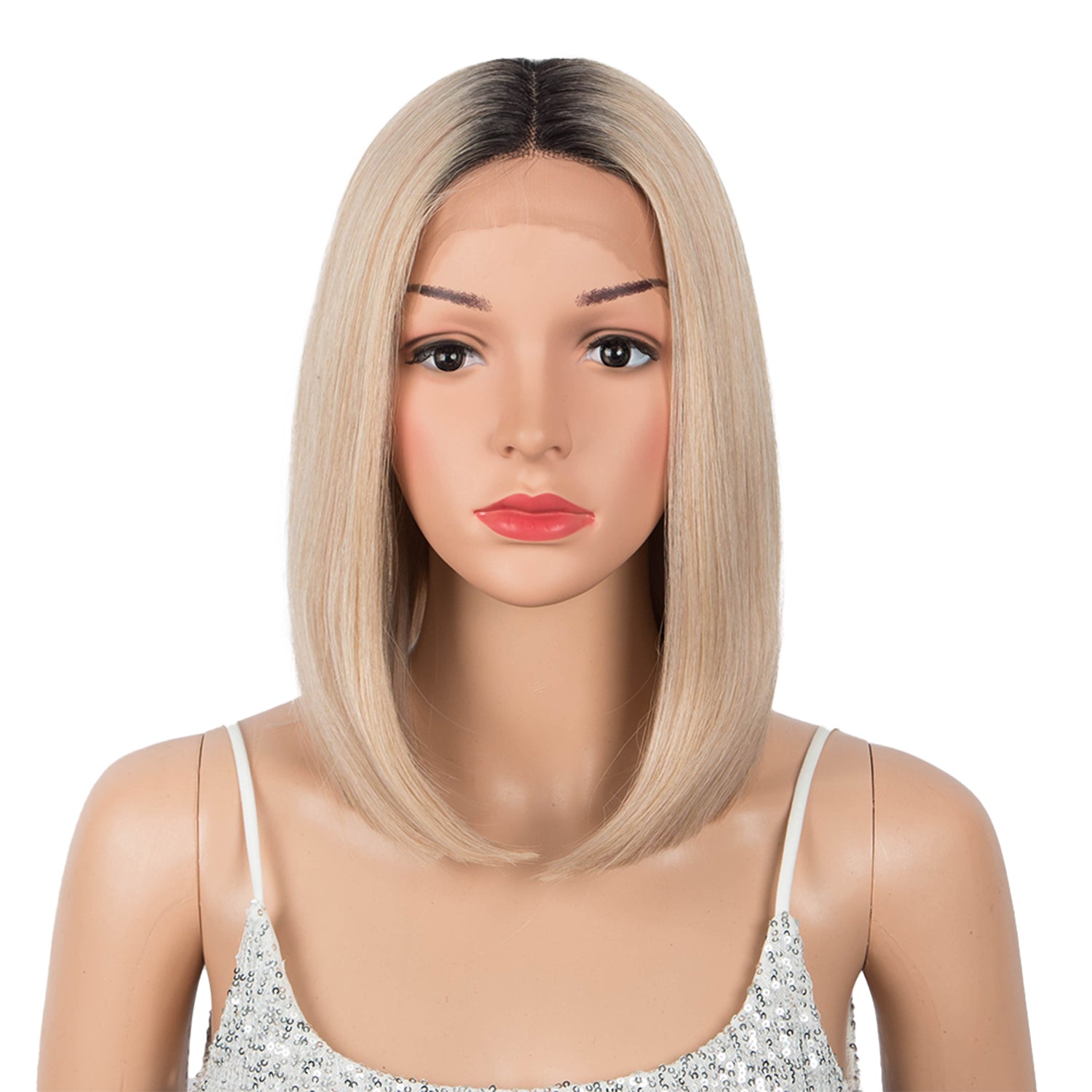 12.5 Inch Middle Lace Part BOB Straight Wig | MOMO