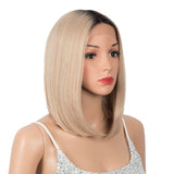12.5 Inch Middle Lace Part BOB Straight Wig | MOMO