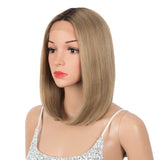 12.5 Inch Middle Lace Part BOB Straight Wig | MOMO