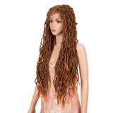 32 inches Crochet Hair Lace Front Faux Locs Wigs | NEW LOCS 32