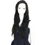 NOBLE Nib Synthetic Lace Front Long Wave Wig(Side Part) | 27 Inch |  1B - Noblehair