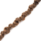NOBLE Bomb Twist Crochet Hair | 24 inch 6PCS Pre Looped Crochet Hair Extensions with Curly Ends | Ombre Brown CRO-FOXY TWIST - Noblehair