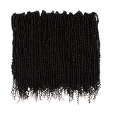 NOBLE Bomb Twist Crochet Hair | 24 inch 6PCS Pre Looped Crochet Extensions Hair with Curly Ends | Natural Black CRO-FOXY TWIST - Noblehair