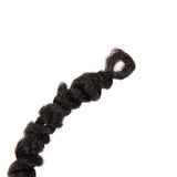 NOBLE Bomb Twist Crochet Hair | 24 inch 6PCS Pre Looped Crochet Extensions Hair with Curly Ends | Natural Black CRO-FOXY TWIST - Noblehair