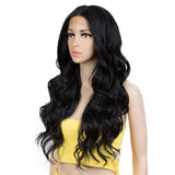 NOBLE Synthetic 13*7 Lace Front Wigs | 25 Inch Long Body Wavy Wig | FERN - Noblehair