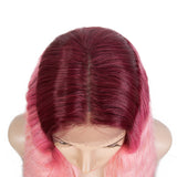 NOBLE Synthetic Lace Front Wigs | 28 Inch Long Wavy Lace Wigs Middle Lace Part Wig 3 colors | BONNIE - Noblehair