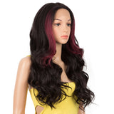 NOBLE Synthetic 13*7 Lace Front Wigs | 25 Inch Long Body Wavy Wig | FERN - Noblehair