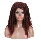22 Inch Over Shoulder Dreadlocks Brown Wig | Dominic