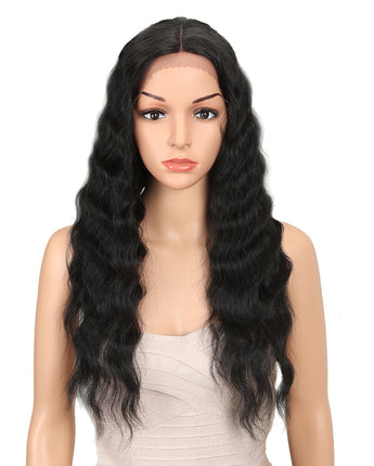 NOBLE S.Gianna Synthetic Lace Wig （Part Lace）25 Inch丨1B - Noblehair